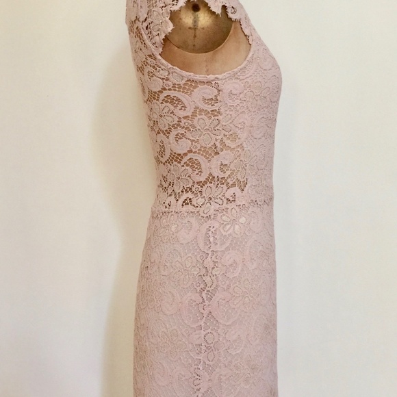 Nightcap nude lace dress with cap sleeves NWT - Picture 9 of 16